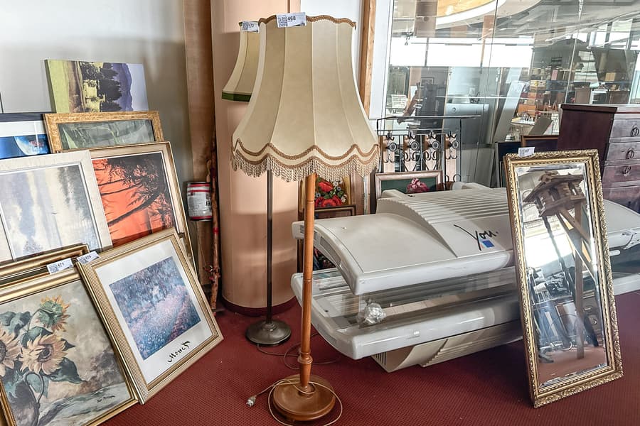 Stehlampe